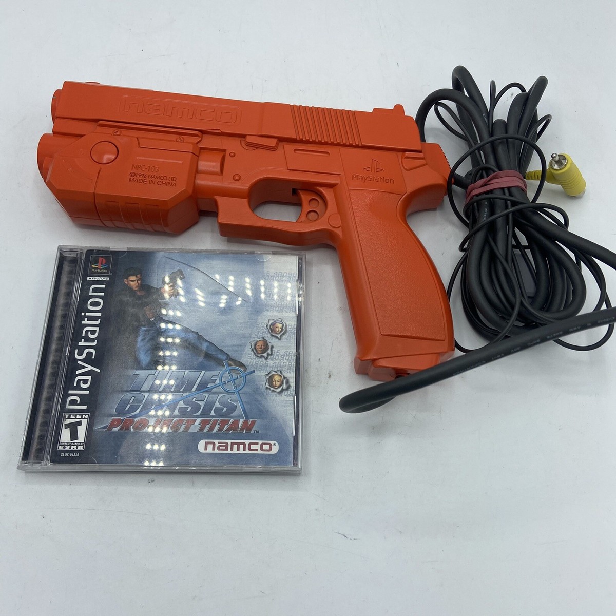 Time Crisis Project Titan w/Guncon (PS1 / PSX) Complete With Box