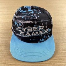 esports hat youth Boys onesize snapback teal black cyber gamer pro series esx360