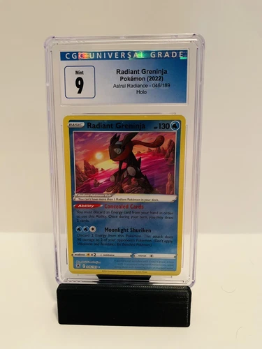 CGC 9 Radiant Greninja 046/189 Astral Radiance 2022 Holo Rare