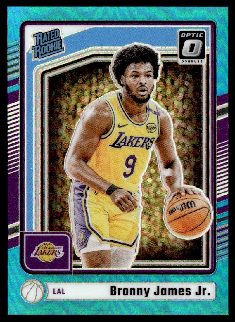 2024-25 Donruss Optic Rated Rookie Bronny James Jr. 066/225 #282