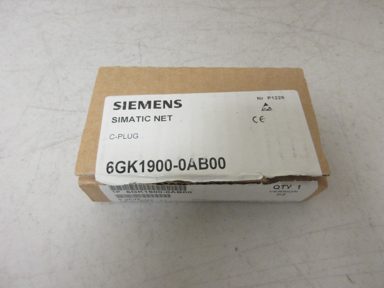 New SIEMENS 6GK1900-0AB00 C-Plug / Memory Card for SIMATIC NET