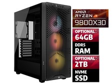 AMD Ryzen 7 9800X3D, 64GB DDR5, 2TB NVMe SSD,...