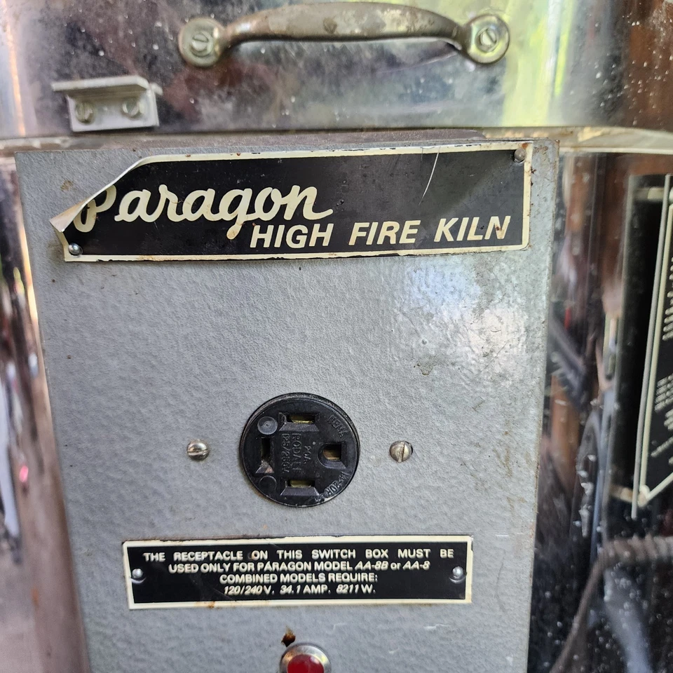 Horno Eléctrico Paragon A88B con Horno Sitter Temp 2300 Cerámica Cerámica Toploader Foto 4 de 4