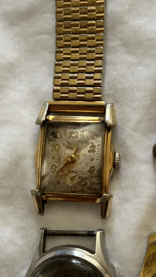 Mixed Lot Of Watches For Parts Or Repair Vintage 6 Pieces As Found - Image 3 of 4