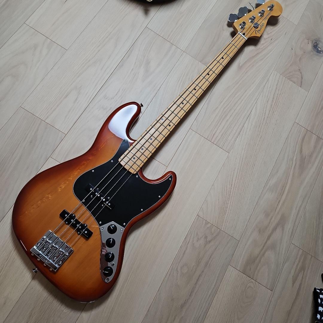 ベース Fender Mexico Player Plus Jazz Bass MN Fender Player Plus Jazz Bass (MEX, MN) - olympic pearl Solid