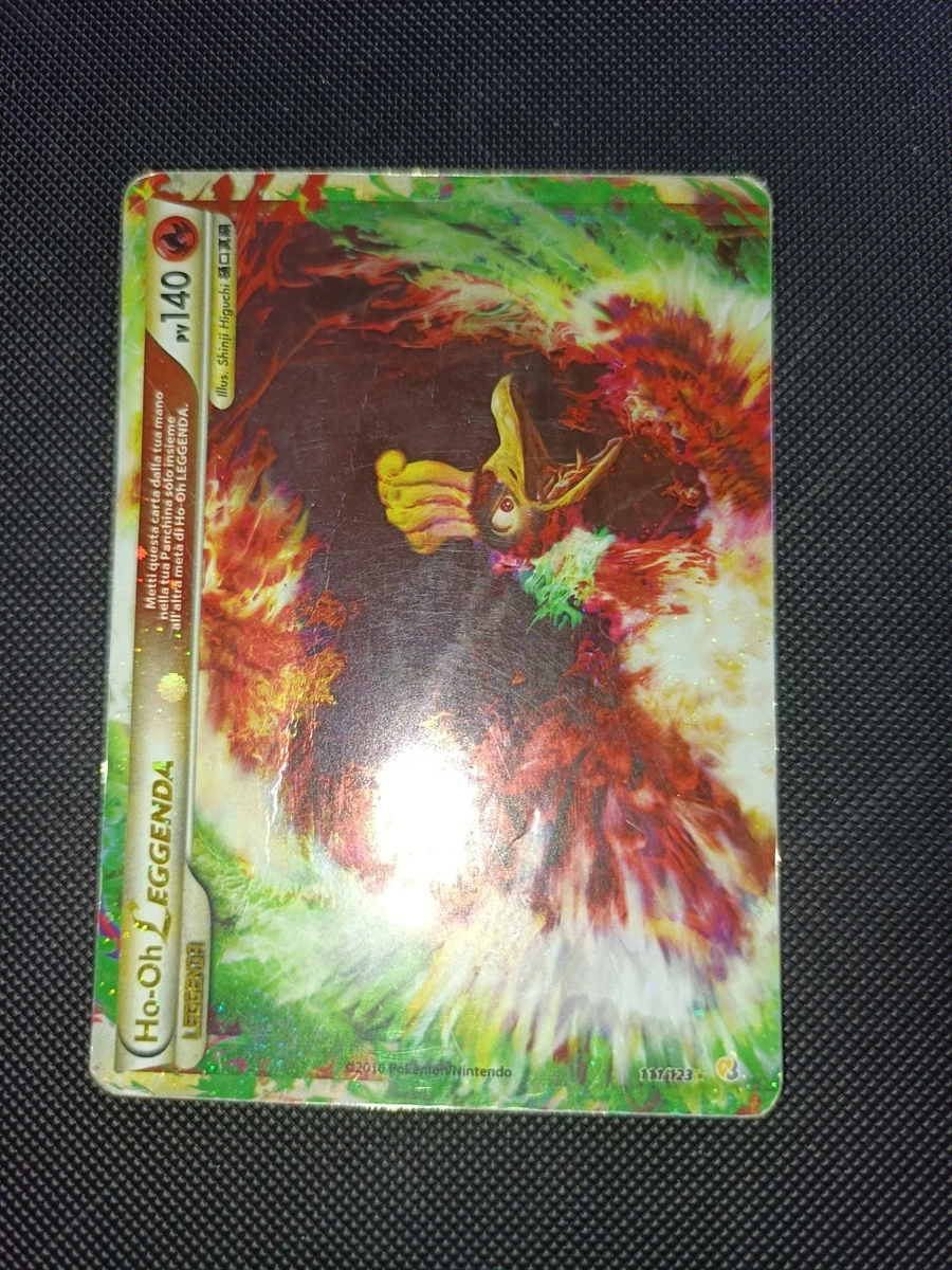 Pokemon Playing Cards Poker Deck Gold Ho-oh 1999