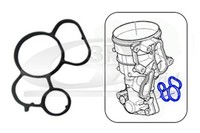 Dichtung ÖLfiltergehäUse 3RG 76803 FüR Volvo S80 2 124 V70 3 135 XC60 1 Suv 156