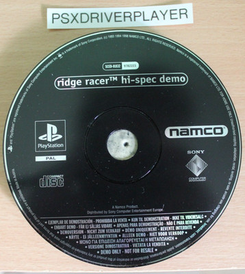 Ridge Racer Hi-Spec Demo - PS1 - PAL (1998)