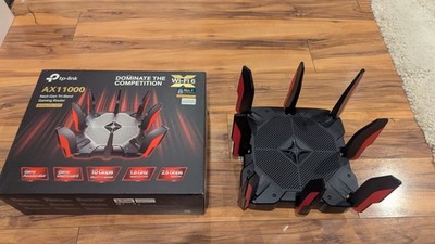 Mint Tp-Link Archer AX11000 Wireless Gaming Router Tri-Band