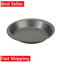 Everyday Nonstick Steel Pie Pan , 9", Gray