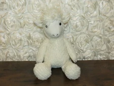 Manhattan Toy Co Adorables Sititng Mama Llama Lou Creamy White 14” Plush 2017