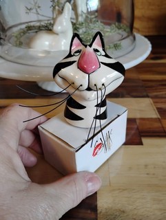 Rare Retired 2000's SWAK Lynda Corneille Clancy Clancey Kitty Cat Bottle Stopper