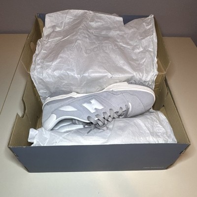 New Balance 550 Suede Pack Concrete/White Low Top Lace-Up Sneakers BB550VNB