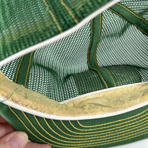 Vintage John Deere Green Snapback Trucker All Mesh Hat Louisville MFG Co USA - Picture 12 of 17
