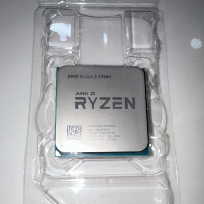 AMD Ryzen 3 2200G 4-Core 3.5GHz Socket AM4 CPU Processor YD2200C5M4MFB