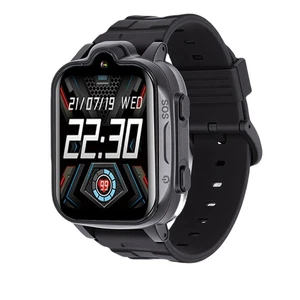 Waterproof 4G Phone Watch Touch Screen With Video Calling For Kids Silicone