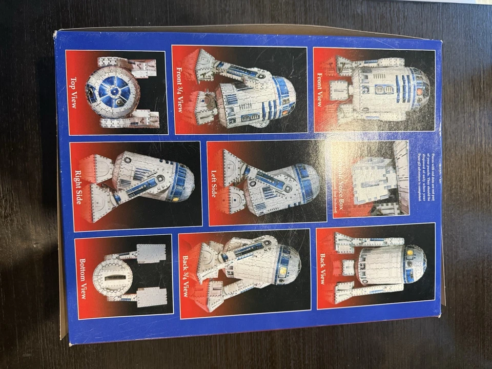 Star Wars 1999 Episode 1 R2-D2 Puzz-3D Puzzle 708 foam backed pieces w/sound - Image 2 of 4