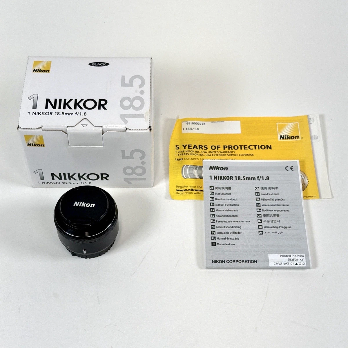 Nikon 1 NIKKOR 18.5mm Focal Camera Lenses for sale | eBay