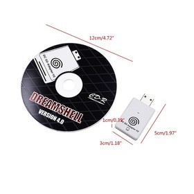 TF Card Reader Adapter for Dreamcast for DC Console and with DreamShe