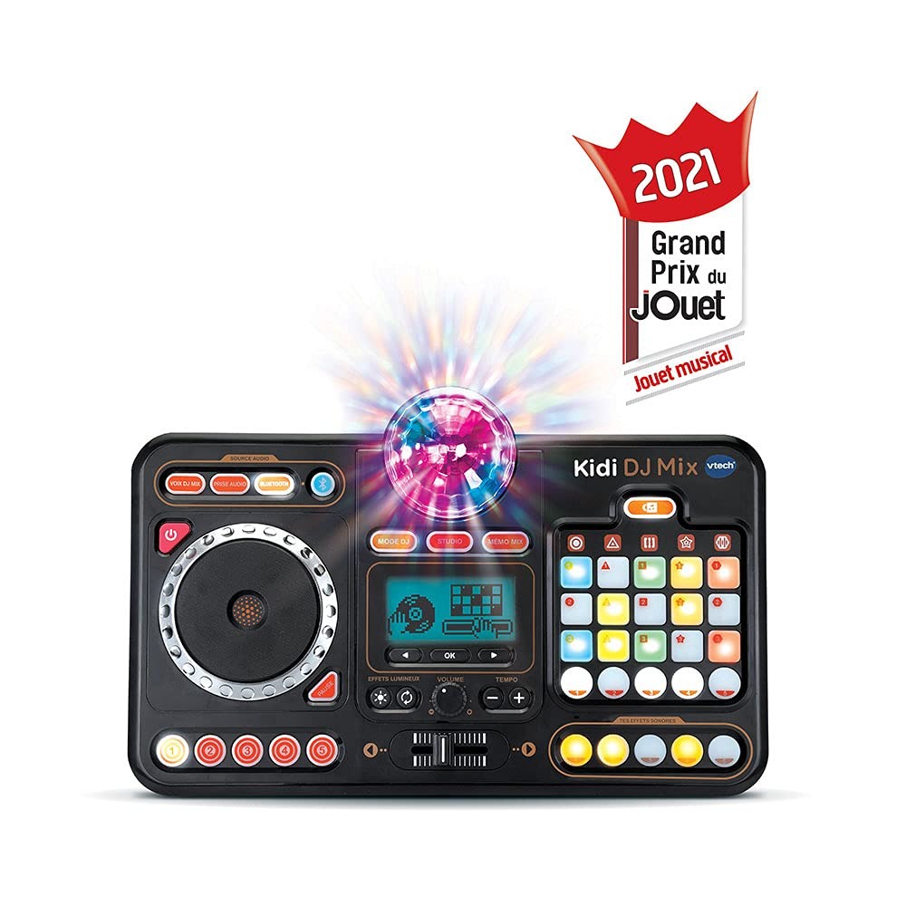 Table de mixage Bluetooth enfant Kidi DJ Mix avec platine de scratch interactive - 4