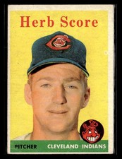 1958 Topps #352 Herb Score
