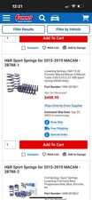 2015-2019 Porsche Macon Coil Springs Lowering Kit