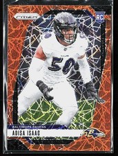 2024 Panini Prizm #302 Adisa Isaac Lazer