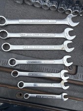 7pc Sears Craftsman Usa Combination Wrench Set Sae 38-34 V No Serial Rare 7pc Sears Craftsman Usa Combination Wrench Set Sae 38-34 V No Serial Rare