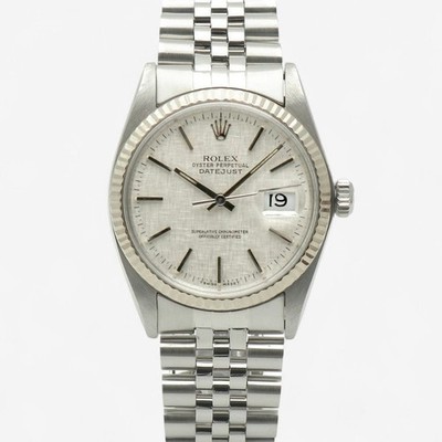 Rolex Datumjust 36 Stahl Vintage Herrenuhr 1984 156682661 [U]
