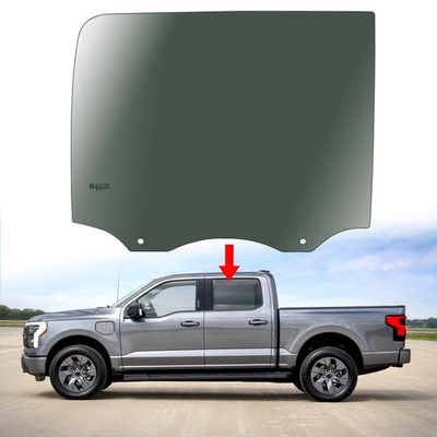 #ad Driver Left Side Rear Back Door Window Glass For 2015 2022 Ford F150 Crew Cab $75.00