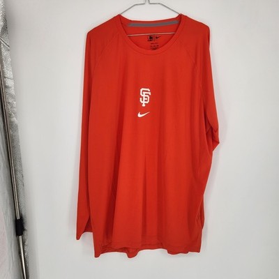 San Francisco Giants XXL Nike Drifit Authentic Collection Long Sleeve Warmup