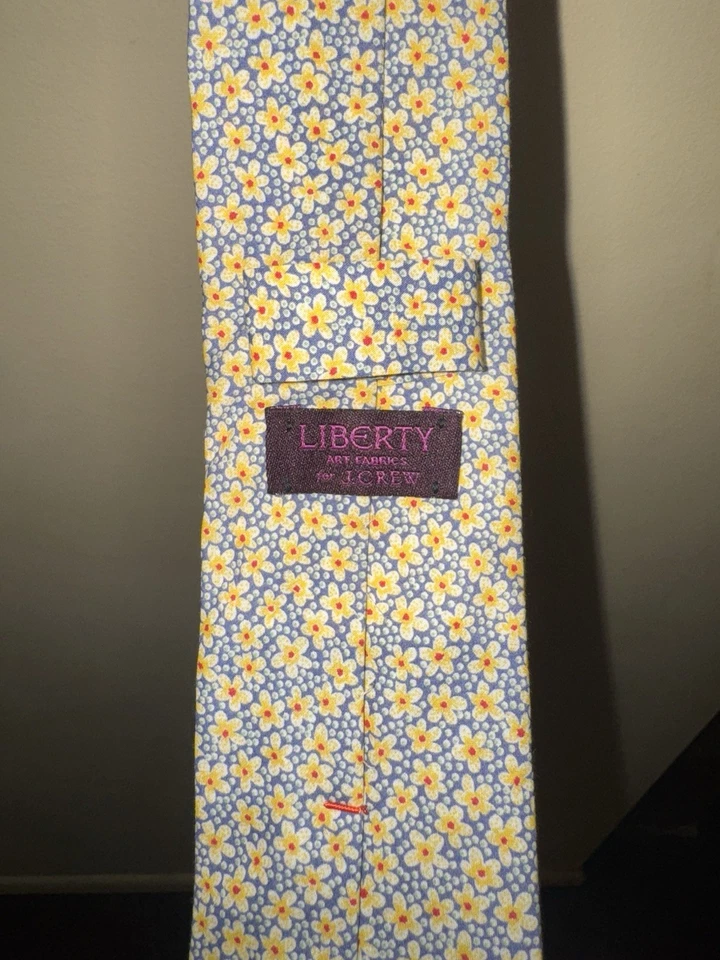 Corbata floral con estampado J Crew Liberty Foto 3 de 3