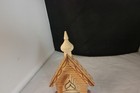 USSR Russian Wooden Church Model Pyrography Hand Made — photo 6