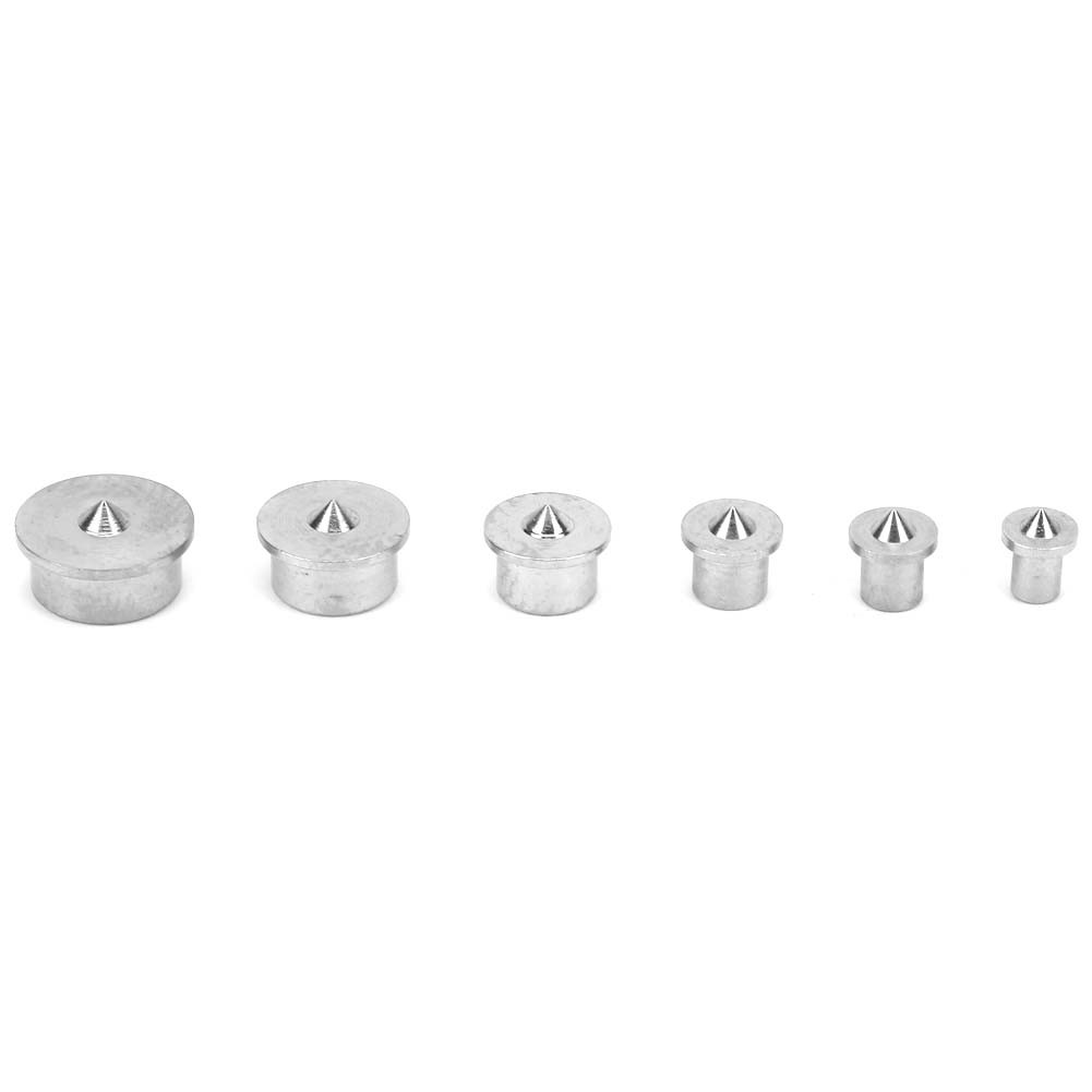 6pcs Dowel And Tenon Center Points Pin Woodworking 4mm To 12mm Tenon Center Set♡
