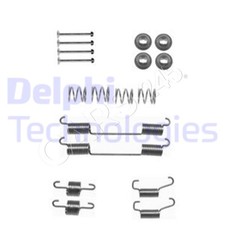Brake Shoes Accessory Kit DELPHI Fits LAND ROVER 110/127 90 Pickup II 83-16