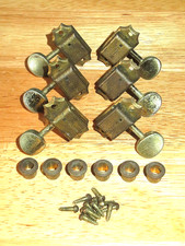 Sintonizzatore Kay 1962 Kluson Gold Deluxe linea singola con tasti ovali