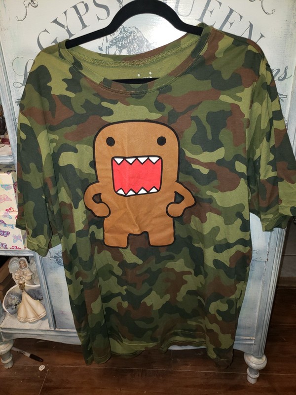 DOMO CAMO Tshirt Mens 2xl Excellent Condition Rare Find
