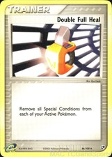 Double Full Heal 86/100 Sandstorm Pokemon TCG LP