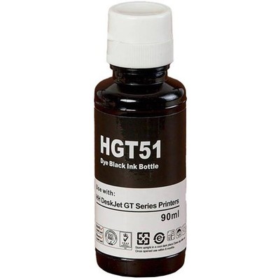Ersatztinte GT51 BK Schwarz HP Smart Tank 515 530 615