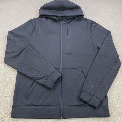 Lululemon City Sweat Hoodie Sweatshirt Super Bowl Mens Large Full Zip Limited