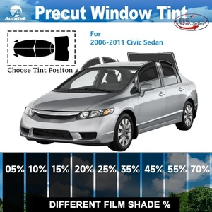 Personnalisé informatisé PreCut 2Ply Kit de film de la fenêtre pour 06-11 Honda Civic Sedan