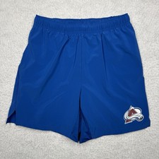 Colorado Avalanche Authentic Pro Tech Shorts by Fanatics BLue Men's Size Small
