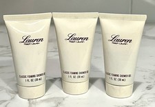3X Ralph Lauren LAUREN Classic Foaming Shower Gel - 1 oz, 30 ml m.25V4