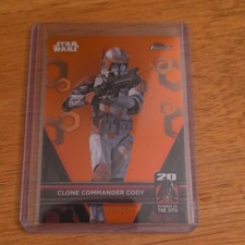 Topps Finest Star Wars Serial Numbered Clone Commander Cody ARS-13 Card Revenge…