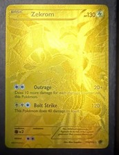 Zekrom (115 Secret Rare) Holo Secret Rare Legendary Treasures 115/113 LP on eBay
