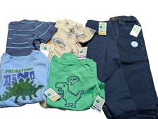 Garanimals Toddler Boy 6pc Clothing Bundle Lot NWT 24M  2T Dino Truck