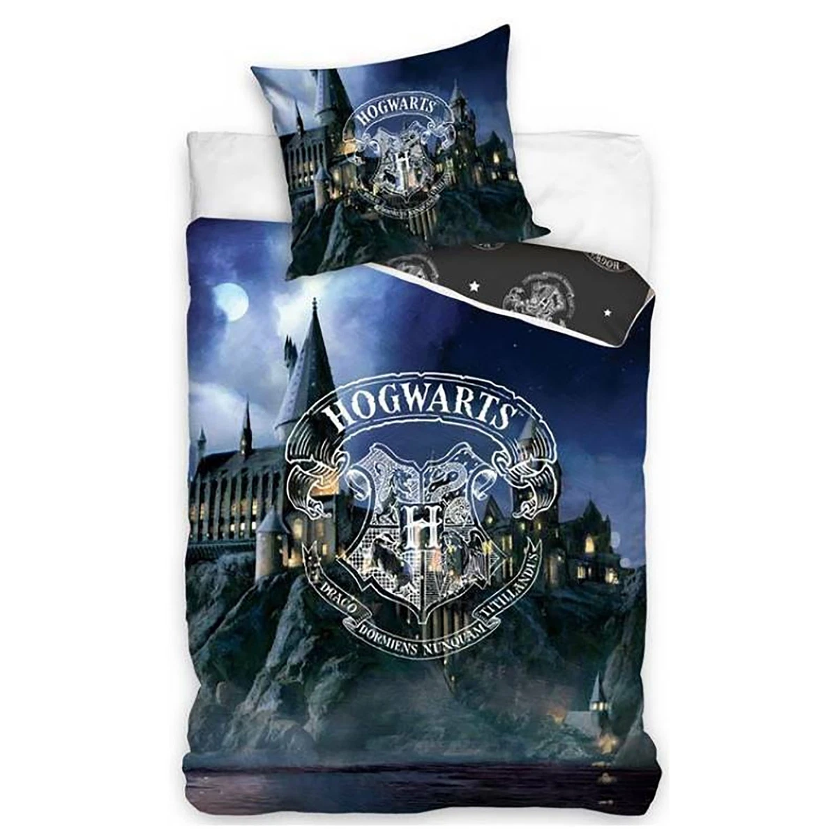 Set Copripiumino Singolo HARRY POTTER In Cotone Con Federa - Multicolore Ufficiale - 3