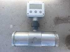 4" INCH TURBINE FLOW METER WITH TOTALIZER 