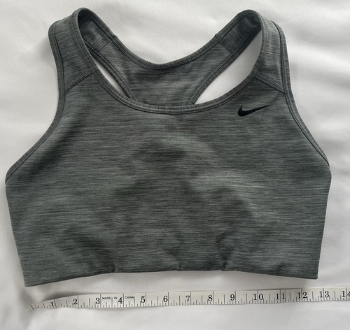 Nike Dri-Fit Swoosh kabelloser Sport-BH Damen großer Racerback mittlerer Halt - Bild 8 von 9