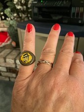 Frank Sinatra Gumball Ring, Vintage "It's Sinatra's World We Just Live In It" Frank Sinatra Gumball Ring, Vintage "It's Sinatra's World We Just Live In It"